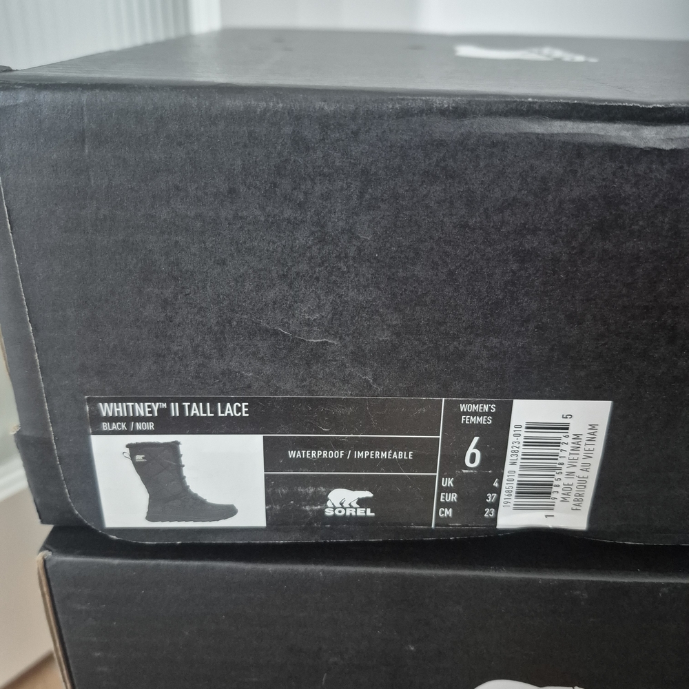 Sorel Black Quilted Winter Boots - Picture 8 of 8